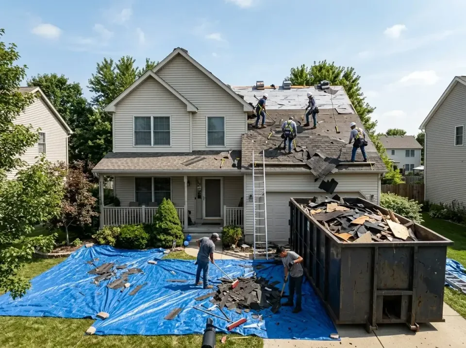 roof-replacement-debris-remova-004 — frequently asked questions, Cheapest Dumpster Rentals in Elkhart, IN